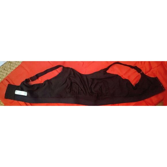 Elomi Downtime Wire-Free Bralette Size 44I Size 44J Plus Size Curvy EL301417BLK - Picture 6 of 7